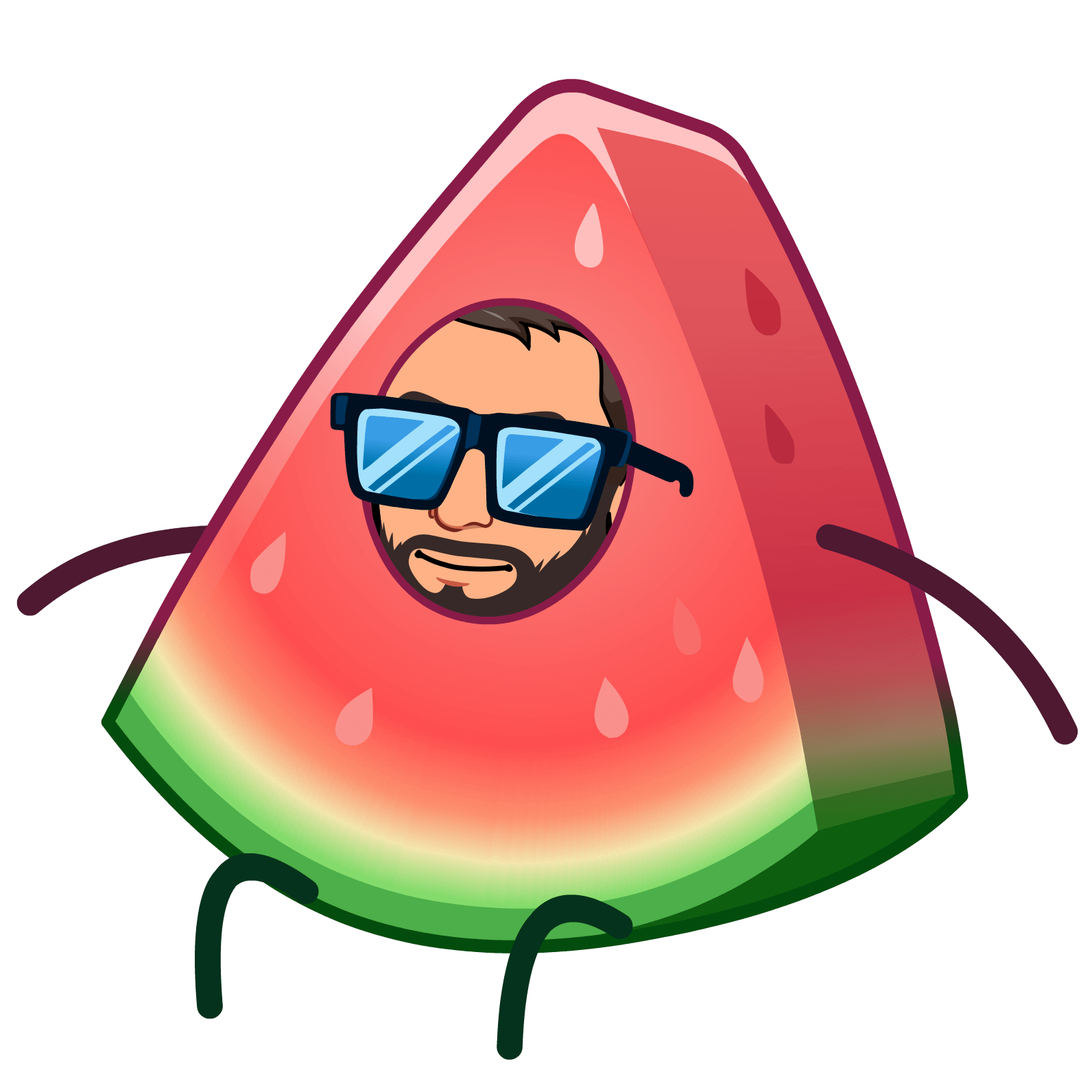 AT - watermelon slice